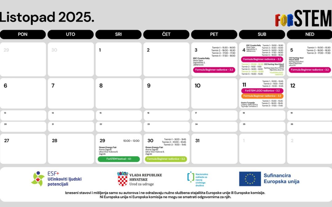 ForSTEM – LISTOPAD 2025.