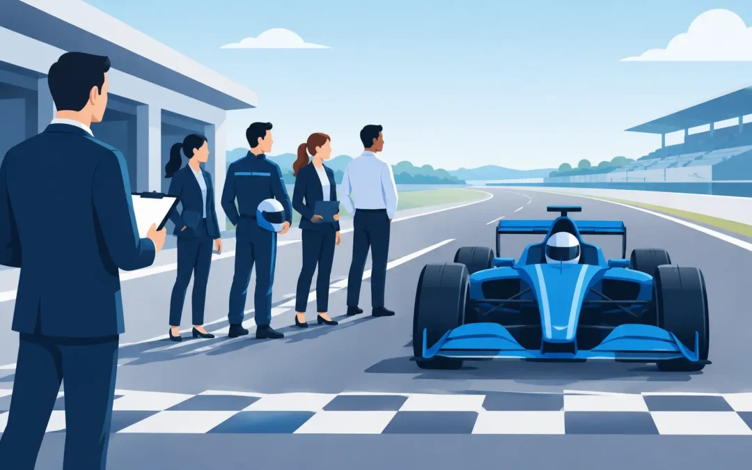 Automotive Recruitment Starts on the Track